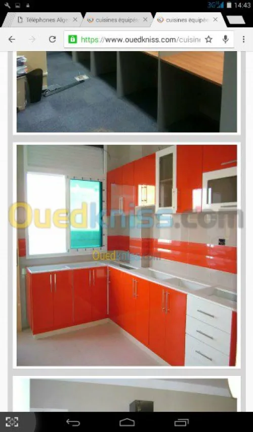 fabrication des cuisines