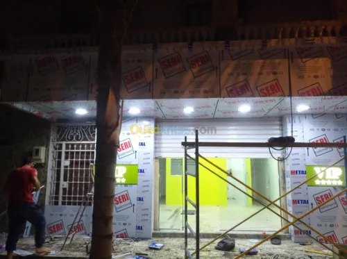 Aluco-band habillage extérieur.