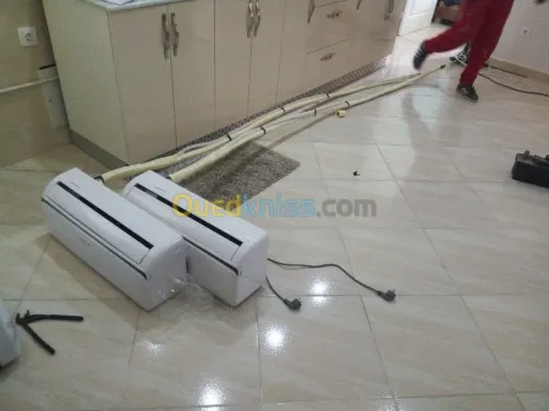 INSTALLATION CLIMATISATION split  auto