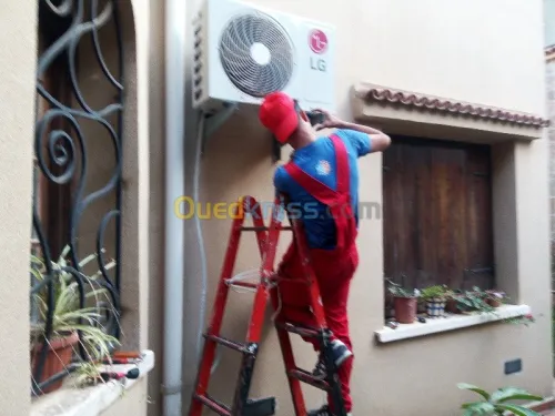 INSTALLATION CLIMATISATION split  auto