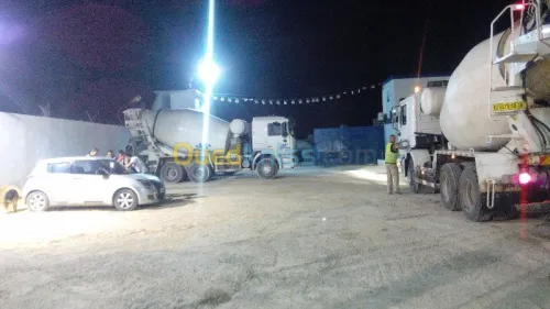 Travaux publiques/Fabrication du Béton