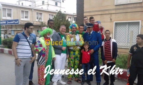 clown e domicile sur alger