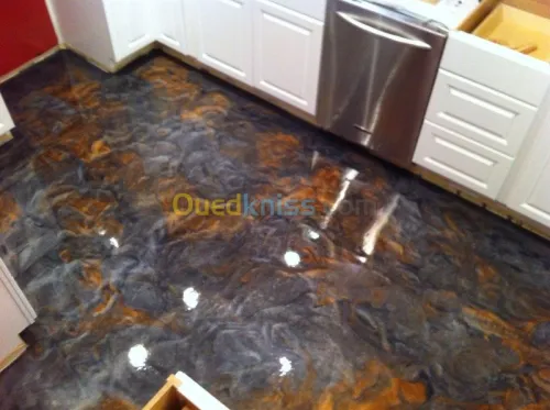 epoxy 3d et metalic et simple 