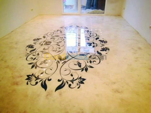 epoxy 3d et metalic et simple 
