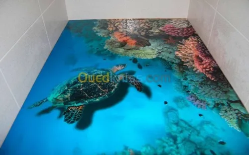 epoxy 3d et metalic et simple 
