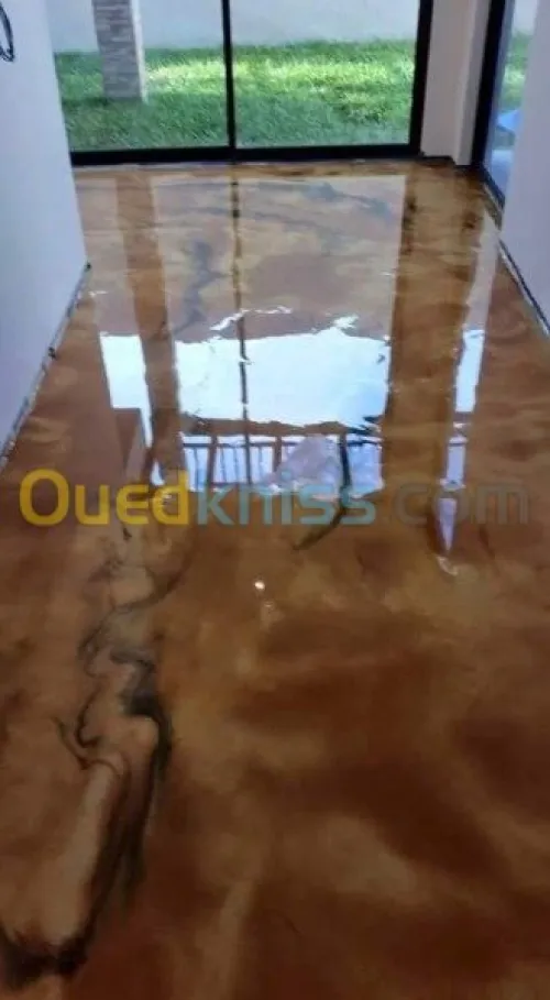 epoxy 3d et metalic et simple 