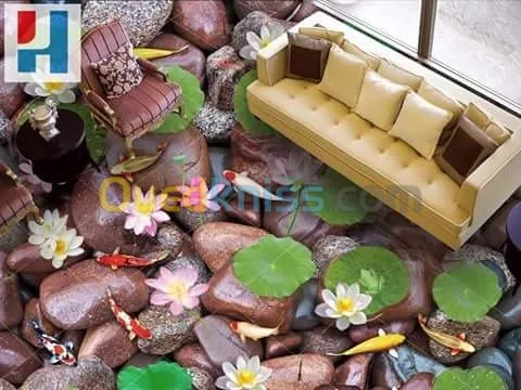 epoxy 3d et metalic et simple 