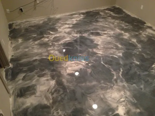epoxy 3d et metalic et simple 