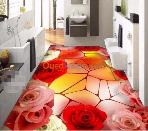 epoxy 3d et metalic et simple 