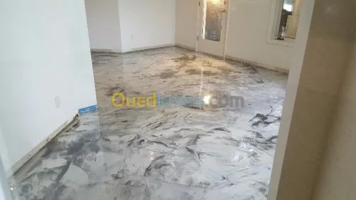 epoxy 3d et metalic et simple 