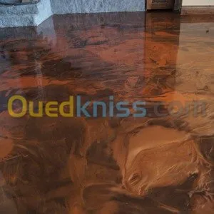 epoxy 3d et metalic et simple 