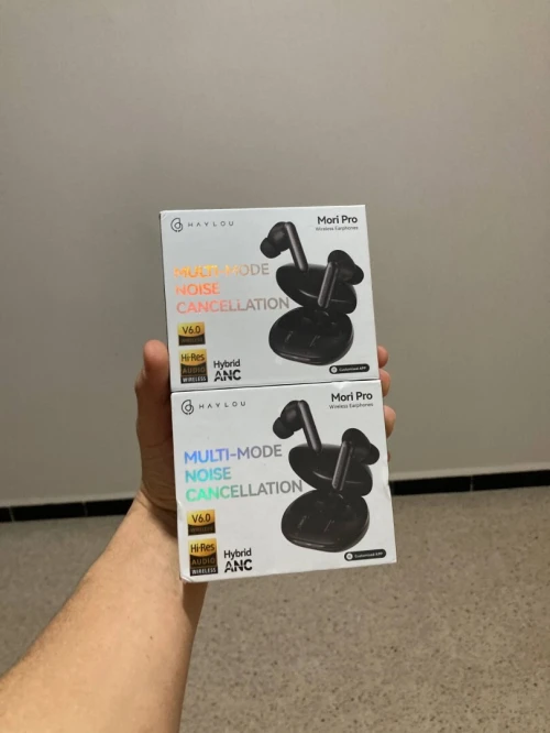 Écouteurs Bluetooth Haylou Mori Pro  6 micros, ANC Hybride سماعات أصليةOriginal