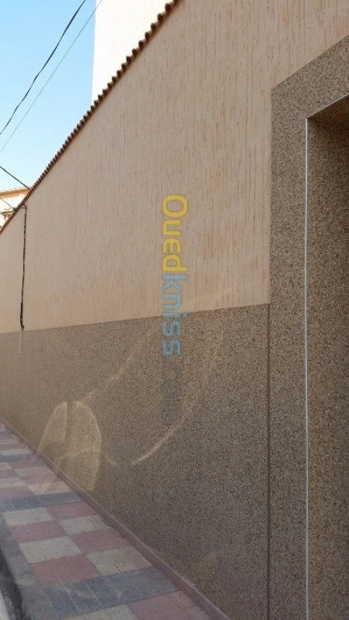 Revetement de facade -GRIFFÉ 