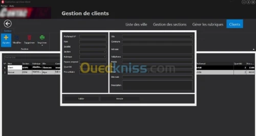 création Site Web et logiciels