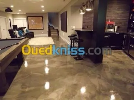 Aménagement  INT/EXT et revetment sol 