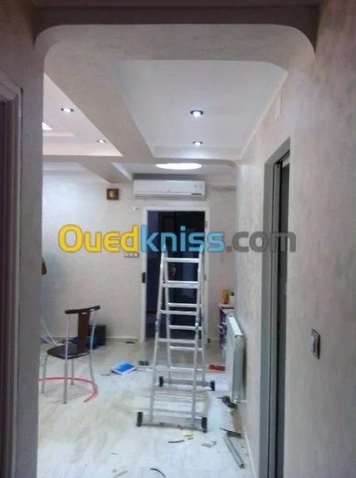 Aménagement  INT/EXT et revetment sol 