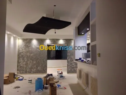 Aménagement  INT/EXT et revetment sol 