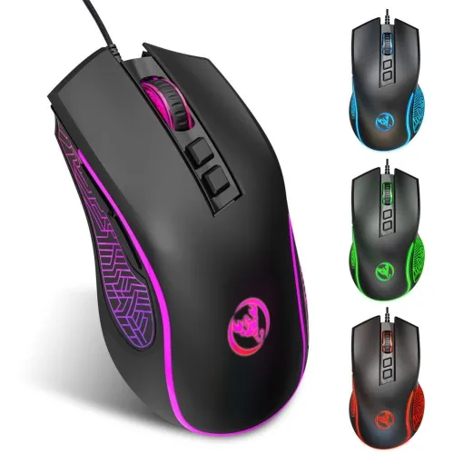 souris filaire HP/ DELL / CAPSYS / OPTICAL  (détails/gros)