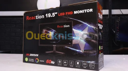 Ecran Reaction 19.5 pouce Full-HD 60Hz HDMI/ VGA SG-2005VH