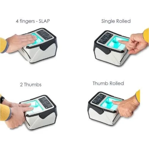 Livescan  scanner  d'empreintes 4-4-2  pour poste  enrôlement