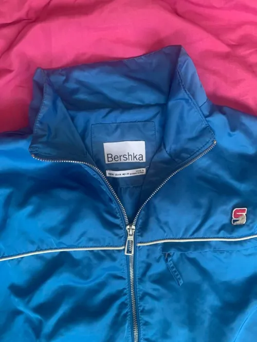 track jacket bershka 