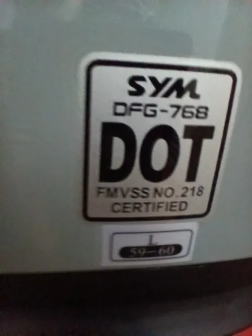 Casque moto sym