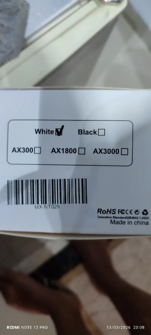 Routeur répétiteur Wifi 6