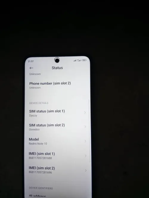 Redmi Note10 5G