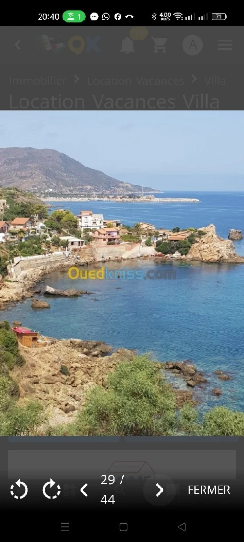 Location Villa Béjaïa Bejaia