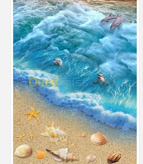 DECORATION DE SOL AVEC LA RESINE EPOXY