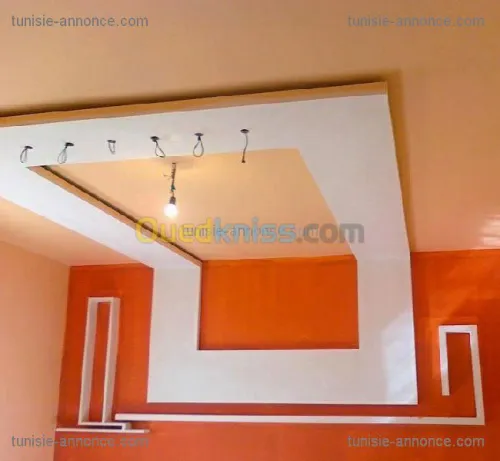 deco plaque de platre / pvc