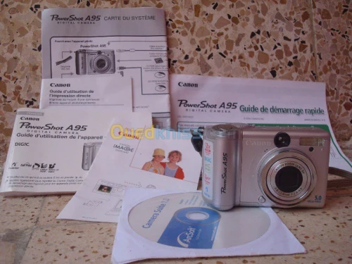 Je vend un lot d'appareils photos .