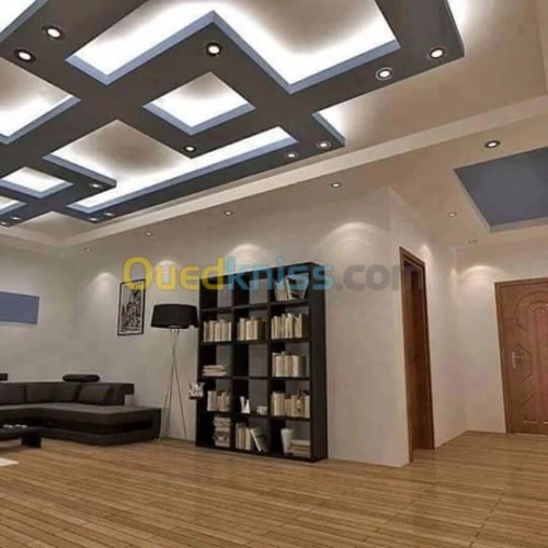 La décoration en placo plâtre