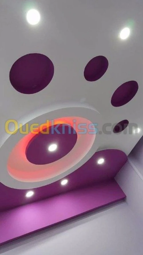 La décoration en placo plâtre