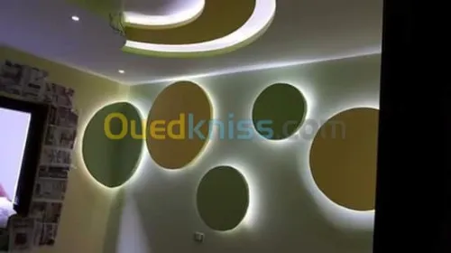 La décoration en placo plâtre