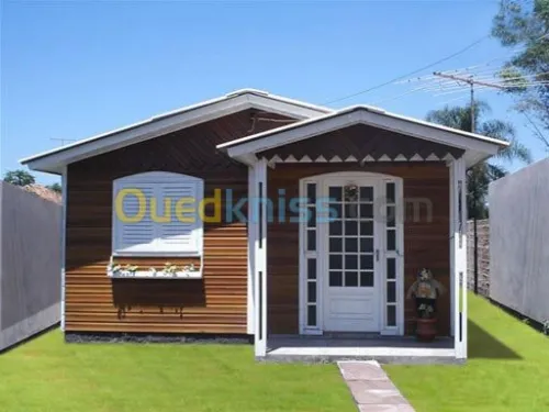 chalet bois algerie