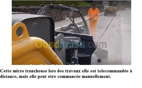 Location micro trancheuse  0 à 4,5 km/