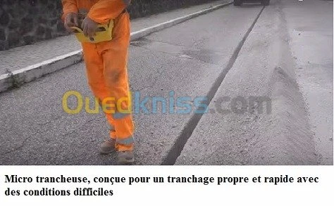 Location micro trancheuse  0 à 4,5 km/
