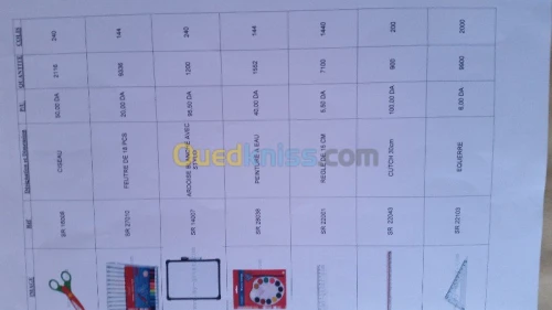 Vente consomable bureautique en gros 