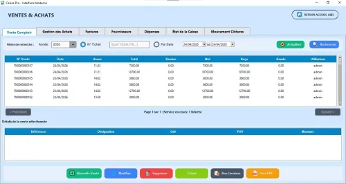 Logiciel De gestion Commercial " OMNI CAISSE PRO "
