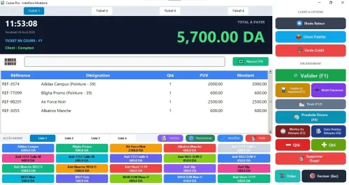 Logiciel De gestion Commercial " OMNI CAISSE PRO "