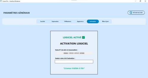 Logiciel de Gestion de Caisse et de Stock