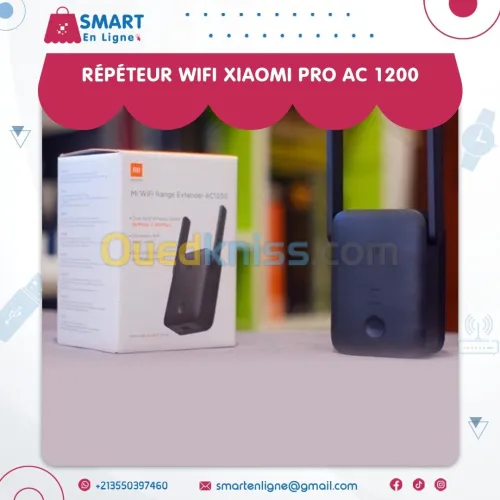 RÉPÉTEUR WIFI XIAOMI PRO AC 1200