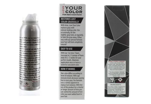 Love Your Hair Color Foam Gradual Hair  Anti Grey Hair