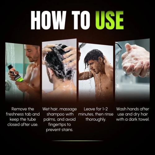 Herbishh Gray Reducing Shampoo- Anti Grey Hair