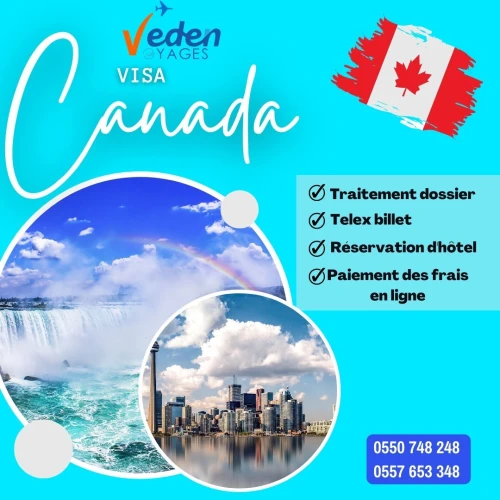 Traitement de dossier Visa Canada