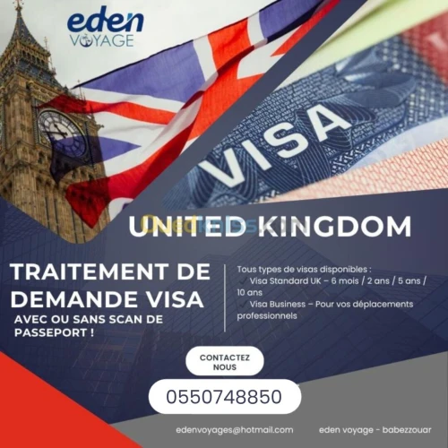 traitement demande visa uk