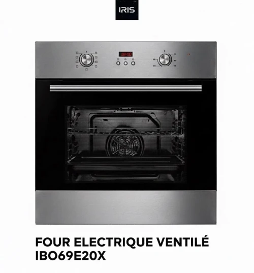 FOUR IRIS ÉLECTRIQUE ENCASTRABLE INOX E20X