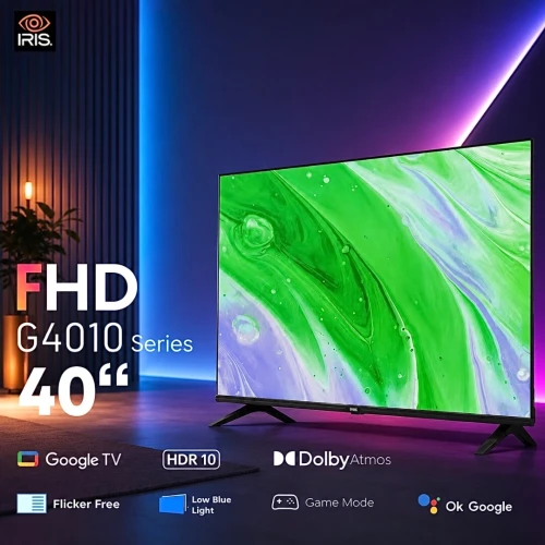 TV IRIS 40" GOOGLE TV G4010 FHD SMART ANDROID 11 40 pouces