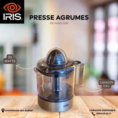 PRESSE AGRUMES IRIS 30W 0.8L